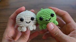 Herkes Bayıldı ️ En Kolay Minik Amigurumi Ahtapot Anahtarlık Yapımı ️ Ahtapot Anahtarlık