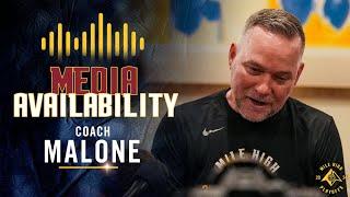 Coach Malone Media Availability vs. Lakers   42624