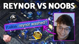 How quickly can REYNOR dispose of noobs? Part 1  Holdout Challenge - StarCraft 2