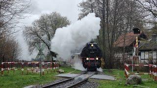 Brockenbahn Ostern 2023  Teil 1 von Wernigerode bis Drei Annen