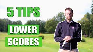 5 Tips To LOWER Your Golf Handicap