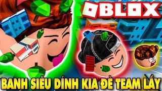 Roblox  TRÁI BANH SIÊU DÍNH KIA CUỐN CẢ THÀNH PHỐ ĐÈ BẸP TEAM LẦY - Boulder Simulator  KiA Phạm