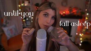 ASMR until you fall asleep... underrated trigger edition ️