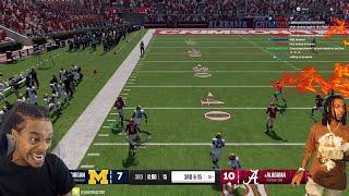FlightReacts Vs Blou CONTROVERSIAL College Football 25 $6k Wager