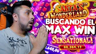 En busca de la MAX WIN en la slot Santas Wonderland  PKM