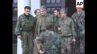 Bosnia - Karadzic Visits Banja Luka