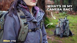 Whats in my camera bag?  A look inside my new bag