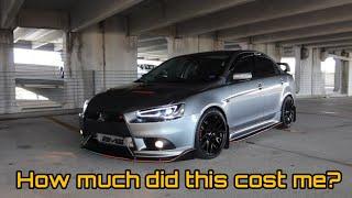 Mitsubishi Lancer  Ralliart  Evo X Full build breakdown