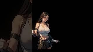 Tifa Lockhart dance bounce