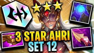 QQQ 3 STAR AHRI ⭐⭐⭐ 5 ARCANA COMP? - Teamfight Tactics TFT Set 12 Guide