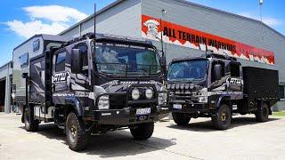 Rick & Johno visit All Terrain Warriors Sunshine Coast  4x4 Trucks  Expedition Trucks