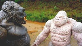 Gorilla Rampage Vs King Kong Story  My Collection Surprise Toys & Unboxing  BOBOTV