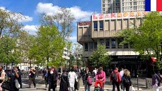 ️【HDR 4K】Paris Spring Walk - Tolbiac to Quai de La Rapée via Place dItalie Apr 2024