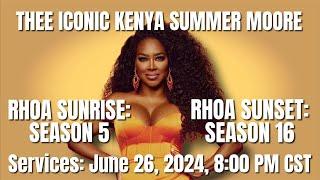 Kenya Moore NOT RETURNING TO RHOA