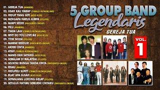 5 GROUP BAND LEGENDARIS VOL. 1 - Panbers Koes Plus Dlloyd Favourites Group