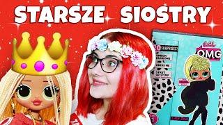 STARSZE SIOSTRY LOL SURPRISE OMG  SWAG i LADY DIVA  Wielkie Laleczki