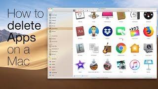 How to delete apps on a Mac