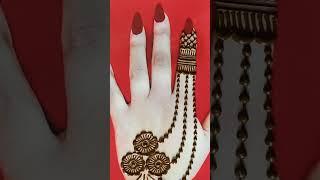 beautiful back hand jewellery mehndi designnew easy simple mehndi designbest bridal mehndi design