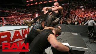 The Shield reunite to stop Braun Strowman from cashing in Raw Aug. 20 2018