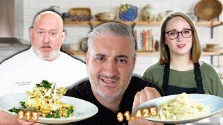 Italian Chef Reacts to Pro Chef vs Homemade Alfredo Sauce