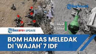 Detik-detik 7 Tentara Israel Dibom dari Udara saat Bersantai di Netzarim Asap Langsung Mengepul