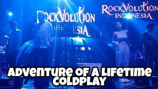 adventure of a lifetime coldplay  cover  rockvolution band  double o executive club sorong