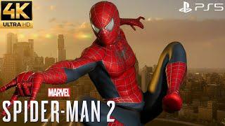 Marvels Spider-Man 2 PS5 - Updated Raimi Suit Free Roam Gameplay 4K 60FPS