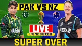 LIVE pakistan womens vs newzealand 3rd odi super over  today live cricket match nzw vs pakw