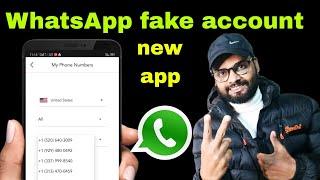 WhatsApp fake account  how to create WhatsApp fake Id  WhatsApp fake Id kaise banate hain