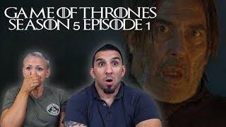 Game of Thrones Season 5 Episode 1 The Wars to Come REACTION