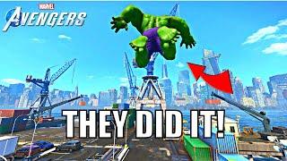 HULK HAS SUPER JUMP NOW  Marvels Avengers Game