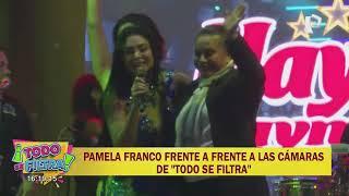 Pamela Franco frente a frente con las cámaras de Todo se Filtra ¿Qué dijo la bailarina?