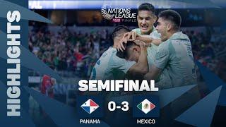 Highlights  Panamá vs México  202324 Concacaf Nations League Semifinal
