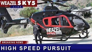 Weazel News in Pursuit with Sky 5  GTA 5 OCRP