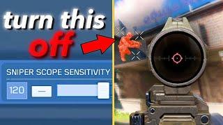 How To Fix Your AIM In COD MOBILE Tips & Tricks