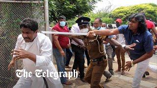 Sri Lankas prime minister resigns amid violent clashes in Colombo