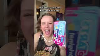 Do they even eat the candy?? #candy #candysalad #nerdsrope #tiktok #tiktokvideo