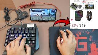 How to play free fire with keyboard mouse in mobile  mix pro setup and unboxing  mixpro converter