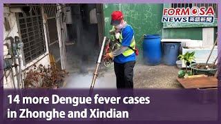 14 more Dengue fever cases in Zhonghe and Xindian｜Taiwan News