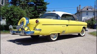 1954 Ford Crestline Victoria in Yellow  White & Ride on My Car Story with Lou Costabile
