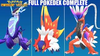 Pokemon Scarlet & Violet - Full Pokedex  All Pokemon