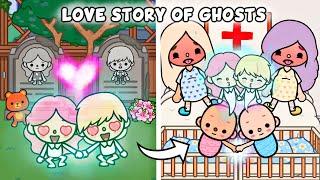 From Death To Birth Love Story Of Ghosts  Sad Love Story  Toca Life Story  Toca Boca