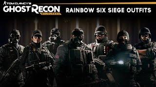 Ghost Recon Wildlands - Rainbow Six Siege Outfits & Skins Ash Glaz Pulse Mute & MORE