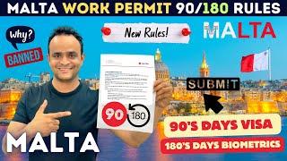 Maltas 90180 Work Permit Rules EXPLAINED for VisaBiometric  Malta Work Permit Update 2024