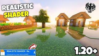 Realistic Shaders Minecraft PE 1.21 Shader MCPE 1.21+ Render Dragon  No Clickbait 