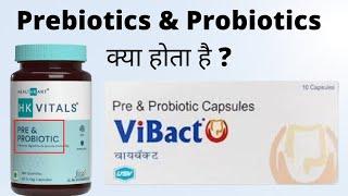 Prebiotics and probiotics क्या होता है  Prebiotics and probiotics in hindi  Pharma Dice