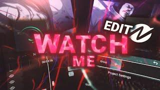 watch me edit #3  Alight motion + Node video