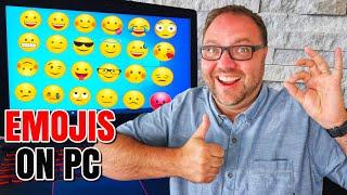 How to use EMOJI Keyboard Windows 10 PC  Emoji Shortcut  Easy