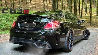 C63s AMG EDITION 1  Pure SOUND acceleration ABSOLUTELY CRAZY LOUD️