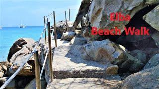Wandern in der Toskana Beach Walk auf Elba2022 4k